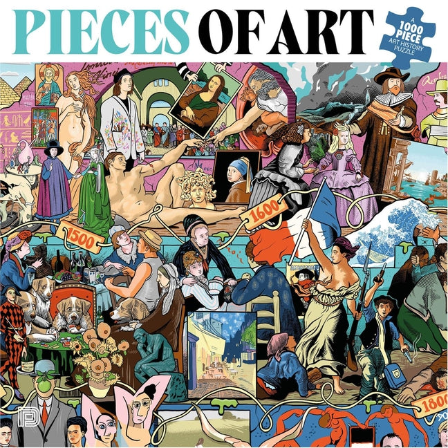 Pieces of Art: A 1000 Piece Art History Puzzle EPIK NEO