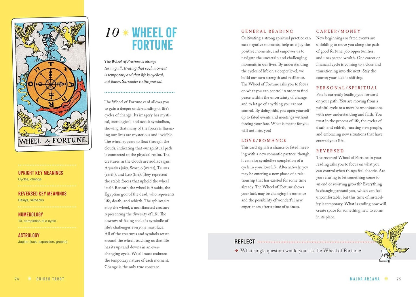 Guided Tarot: A Beginner's Guide to Card Meanings, Spreads, and Intuitive Exercises for Seamless Readings Zeitgeist